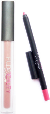 

Huda Beauty Flirt Long Lasting Comfortable Matte Liquid Lipstick 5ml With Lip Contour(Set of 1)