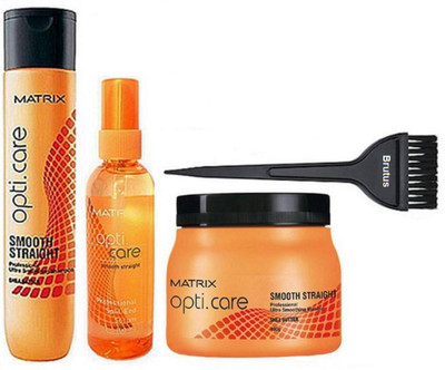 

BRUTUS Hair Brush, Matrix Opticare Smooth & Straight Hair Shampoo With Hair Serum With Hair Spa(Set of 4)