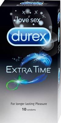 Durex Durexs Extra Time Longer Lasting Pleasure Condom (10S) Condom Price in India - Buy Durex Durexs Extra Time Longer Lasting Pleasure Condom (10S) Condom online at Flipkart.com