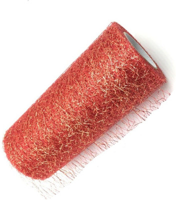 

P s retail Red Gold Tissue Tulle Roll - 01 g