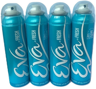 

EVA FRESH PACK OF 4 Body Spray - For Women(500 ml, Pack of 4)