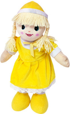 

remi soft i care international baby soft doll for girl and boys with yellow colour with out cap(Yellow)