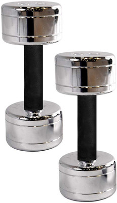 

Credence Hi-Quality Steel Chrome 2Kg (Pair) Fixed Weight Dumbbell(4 kg)