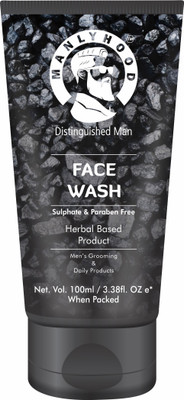 

MANLYHOOD CHARCOAL FACE WASH Face Wash(100 ml)