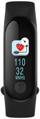 

DILURBAN BEST M3 Band fitness band||Heart rate band||Health Watch||Calories Tracker Band Fitness Band(Black, Pack of 1)
