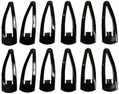 

Fashionable Regular Metallic Tic Tac Clip(Black)