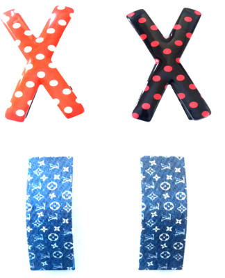 

Fashionable NEW DESIGN PRINTED Tic Tac Clip(Multicolor)