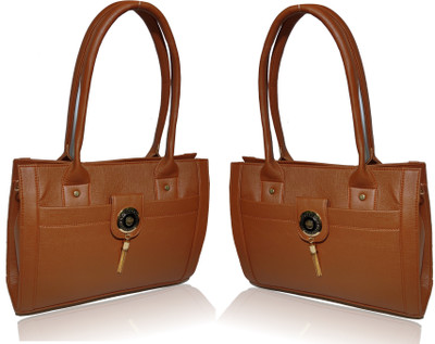 

AZED Collections Shoulder Bag(Tan, Tan)