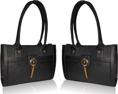 

AZED Collections Shoulder Bag(Black, Black)