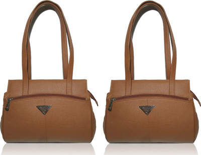 

AZED Collections Shoulder Bag(Tan, Tan)