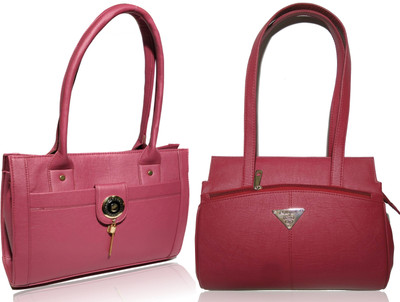 AZED Collections Hand-held Bag(Pink)