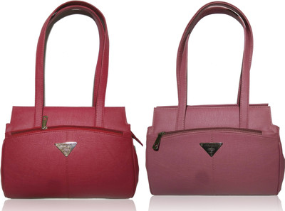 

AZED Collections Shoulder Bag(Pink)