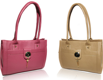 AZED Collections Hand-held Bag(Pink)