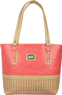

Rajni Fashion Hand-held Bag(Pink, Brown), Brown;pink