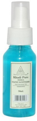 

Khadi Pure Gramodyog KHADI PURE HERBAL HAND SANITIZER - 50ML(50 ml, Pump Dispenser)