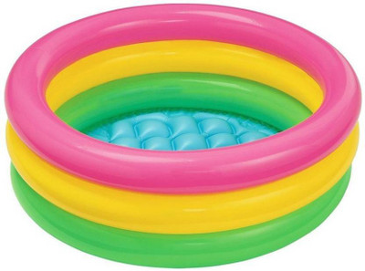 

YAMAMA billionBAG 3ft Glow Baby Swimming Inflatable Pool (Multi-Color) Inflatable Pool(Multicolor)