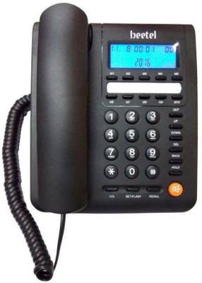 Beetel M59 Corded Landline Phone  (Black)