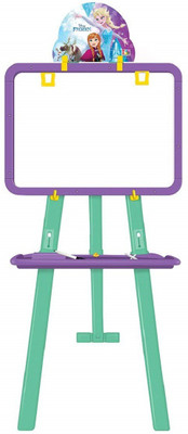 

Nightstar 5 in 1 Double Sided Educational Learning Activities Height adjustable Multifunctional White & Black Board For Kids(Min.Age 5yrs)(Purple)