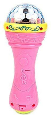 

Fun Villa Fashion Music Microphone with 3D Lights(Multicolor)