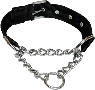 

prince products Red Chock Chain Dog Collar & Chain(, Black