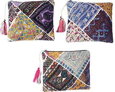 

rizir Embroidery pouch Pouch(Multicolor)
