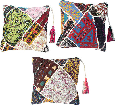 

rizir Embroidery pouch Pouch(Multicolor)