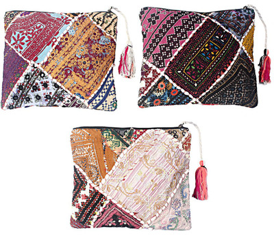 

rizir Embroidery pouch Pouch(Multicolor)