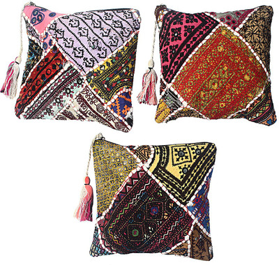 

rizir Embroidery pouch Pouch(Multicolor)