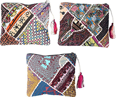 

rizir Embroidery pouch Pouch(Multicolor)