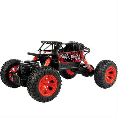 

TOYGALAXY Rock Crawler 1:16 Scale 4WD 2.4 Ghz 4x4 Rally Racing Remote Control Car (RECHARGEABLE)(Red)