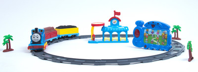 

ICE TREE Edutainment Friends Locomotora Track Train (Electric Function) with Infrared Control(Blue)