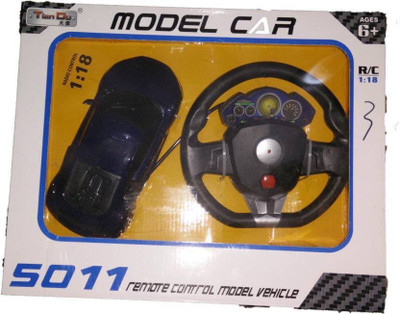 

skyler Model Car With Led Head Light and Stering Type R/C Gravity Sensors(Blue)