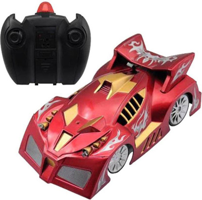 

INDMART RC Rechargeable High Speed Wall Climbing Car, Battery Operated (Red)(Red)