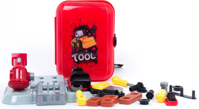 

ICE TREE Back Pack Tool Kit Carry Case Role Play Set 25Pcs