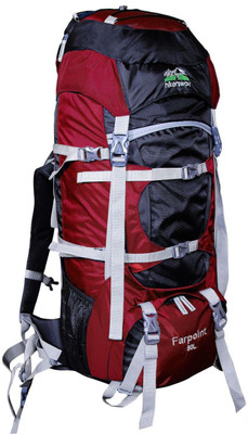 hiker's way Hw-8001 Rucksack - 80(Red)