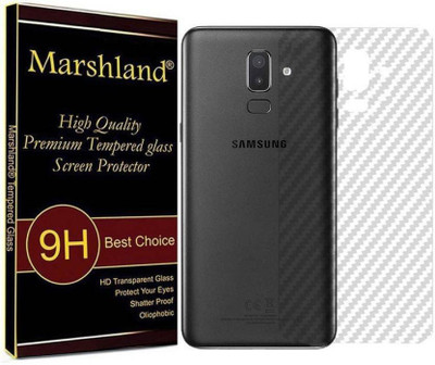 MARSHLAND Back Screen Guard for Samsung Galaxy J8 Carbon(Pack of 1)