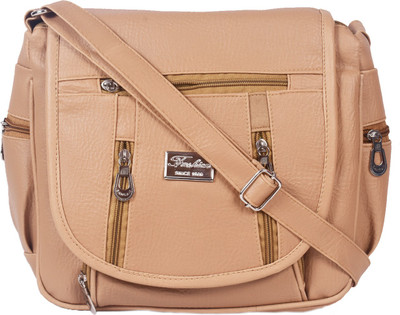 

Beets Collection Women Casual Beige PU Sling Bag