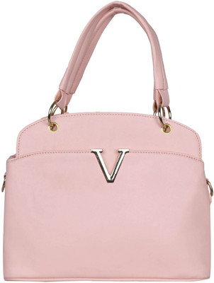 

ENQLOZ Women Casual Pink PU Shoulder Bag