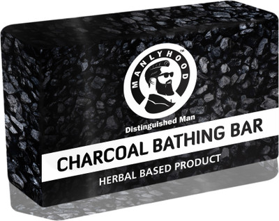 manlyhood CHARCOAL BATHING BAR(100 g)