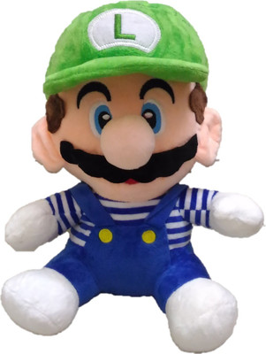 

Aarika Soft toy Super Mario LUIGI (Multicolor) - 30 cm(Multicolor)