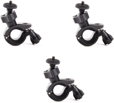 

FKU Set Of 3 Bicycle Mount Holder Tripod Kit(Black, Supports Up to 400)