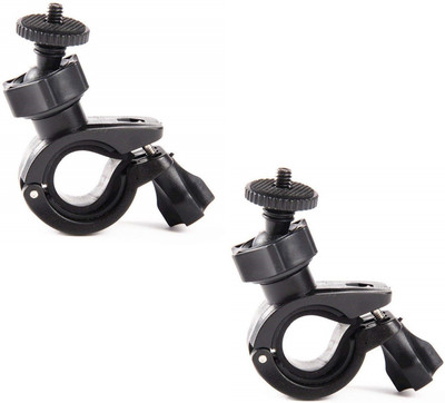 

FKU Set Of 2 Bicycle Mount Holder Tripod Kit(Black, Supports Up to 400)