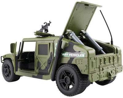 

HALO NATION Military Truck Utility Vehicle - Elite Force Humvee - Blastproof & Bulletproof Army Jeep (Green)(Multicolor)