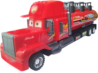 

HALO NATION Rusteze Lightning Mcqueen - Mack Transporter Tanker(Multicolor)