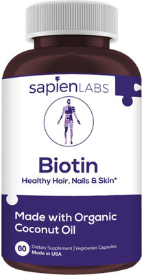

SAPIEN BODY SAPIEN BODY Biotin Vitamin B7 for Hair, Skin & Nails Vitamins Capsules(60 No)