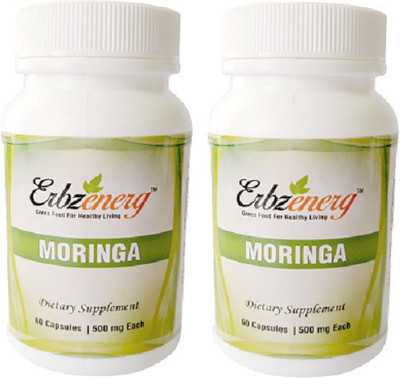 

Erbzenerg Moringa Capsule 60 | 500mg (Pack of 2)(500 mg)