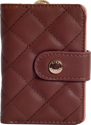 

Lino Perros Women Casual Brown Artificial Leather Wallet(6 Card Slots)