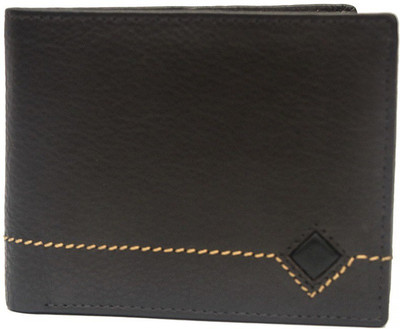 

Modello Crafts Men Casual Black Genuine Leather Wallet(10 Card Slots), Brown