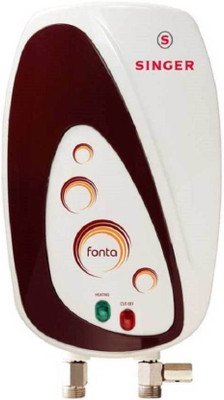 

Singer 3 L Instant Water Geyser(Off White, Brown, Fonta - 3KV), Brown;off white