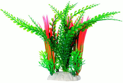 

Liger India Aquarium/ Fish Tank Decorative Artificial Plant Laterite Planted Substrate(Pink)